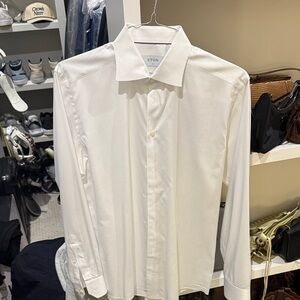Eton Men's Classic Cream Dress Shirt